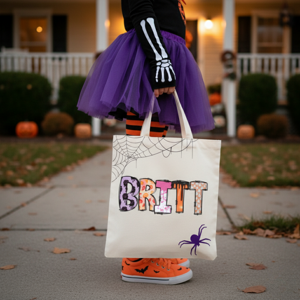 Custom Trick or Treating Bags