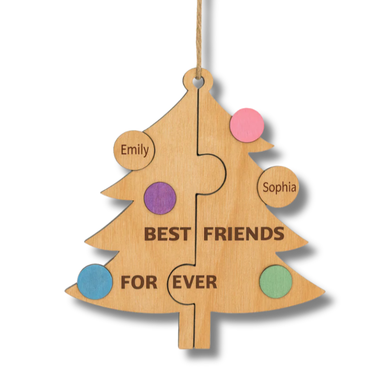 Custom Ornament - Best Friends Forever