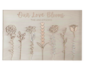 Custom Art - Names & Birthflowers