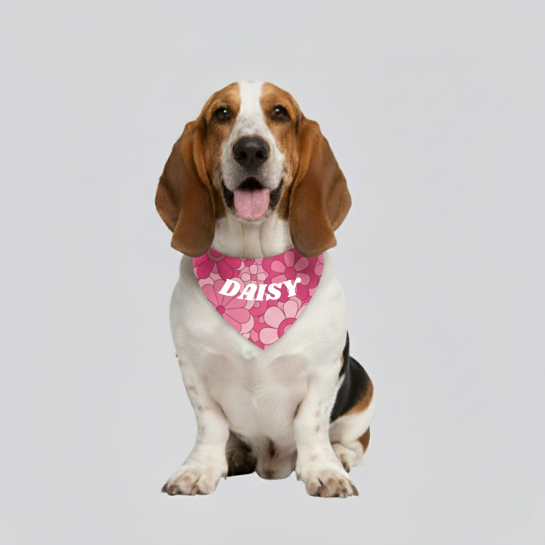 Custom Dog Bandana (Glow-in-the-Dark)