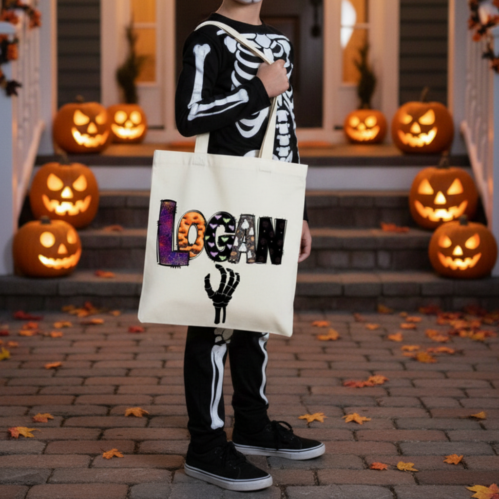 Custom Trick or Treating Bags