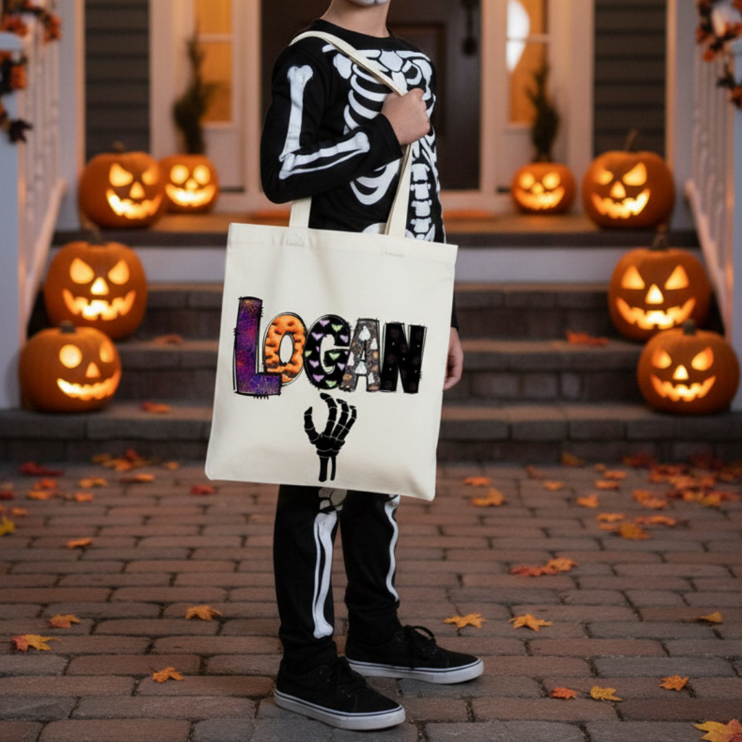 Custom Trick or Treating Bags