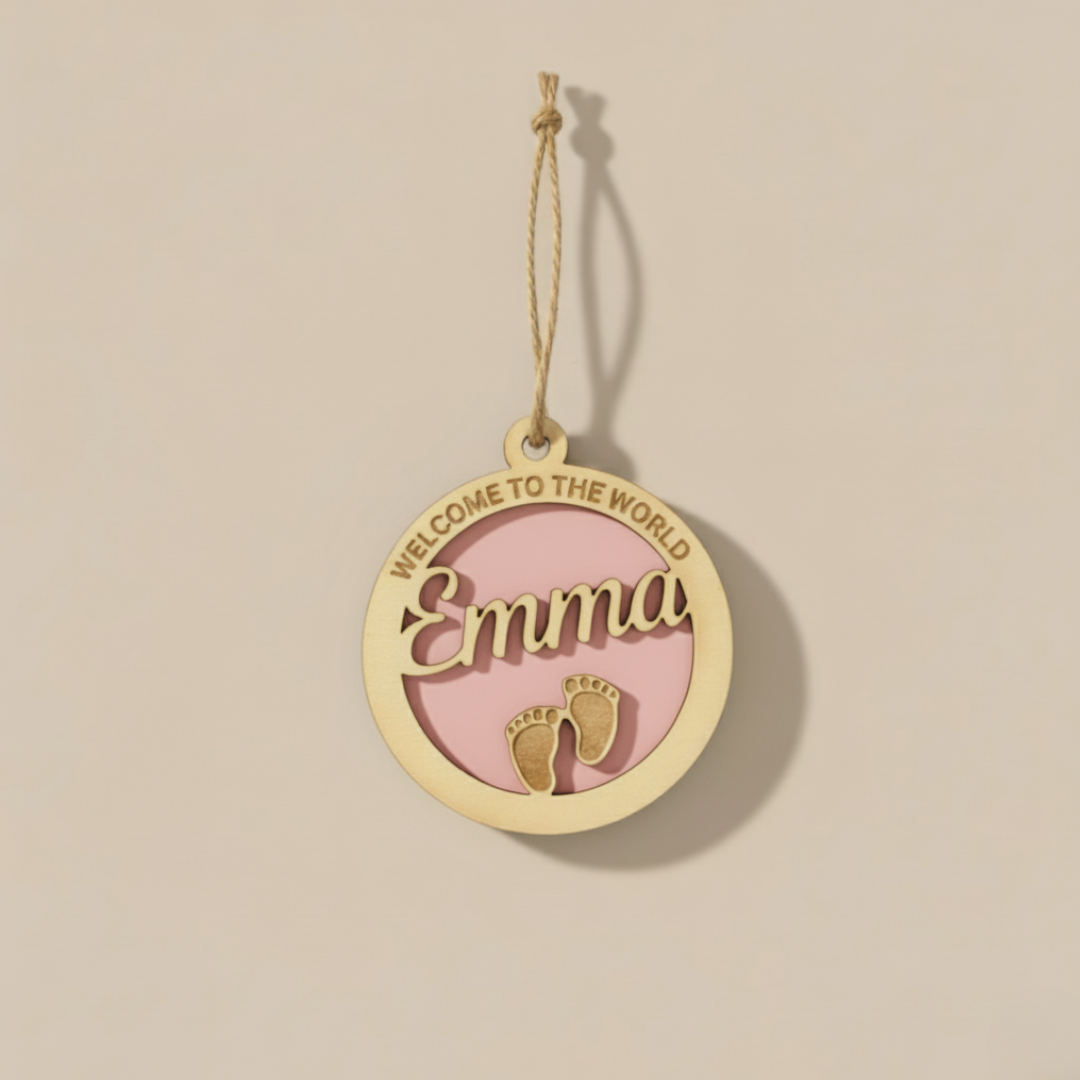 Custom Ornament - New Baby