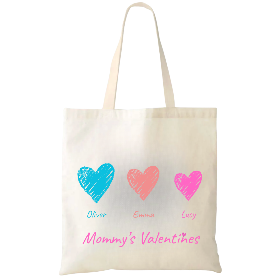 Custom Valentines Day Tote Bag