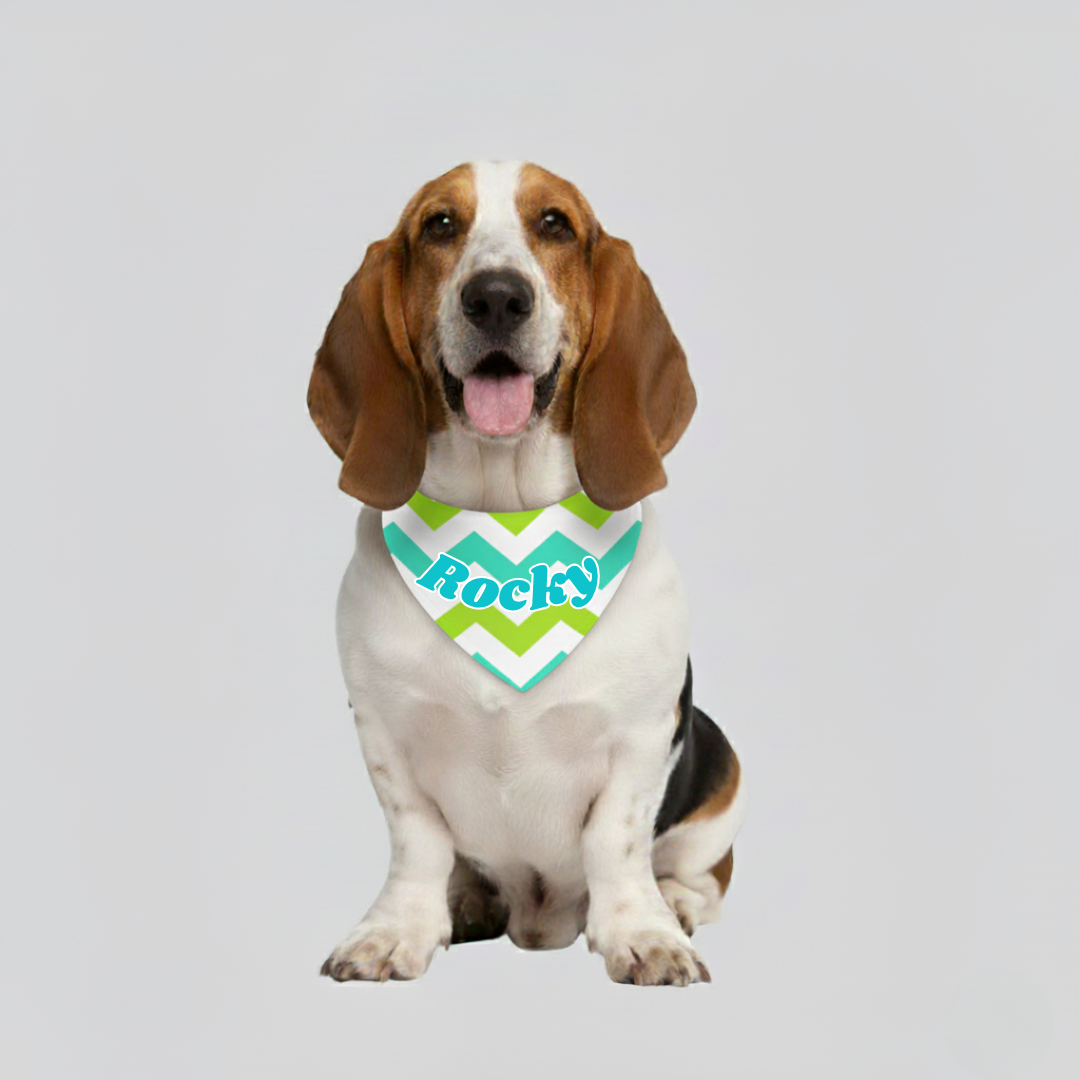 Custom Dog Bandana (Glow-in-the-Dark)