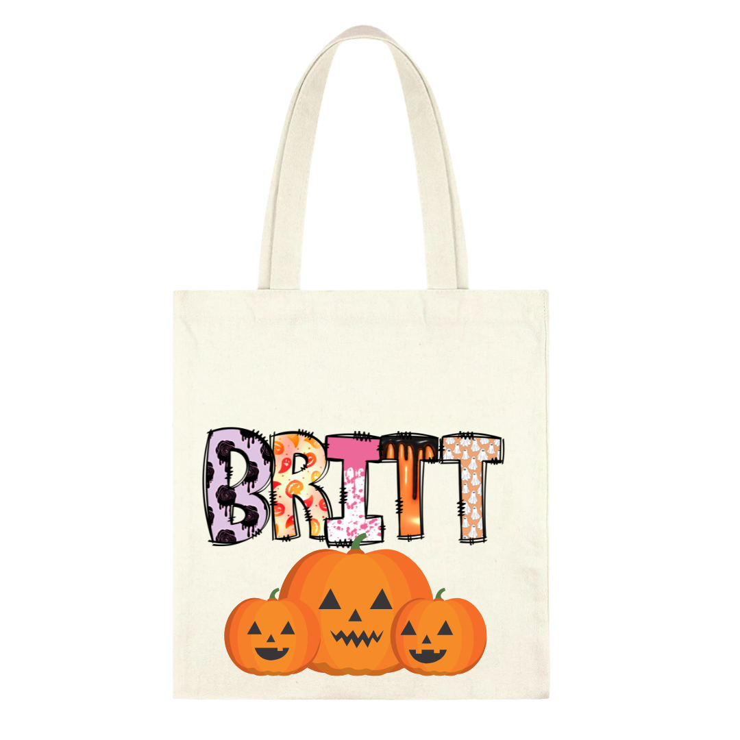 Custom Trick or Treating Bags