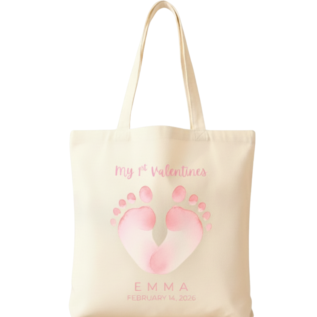 Custom Valentines Day Tote Bag