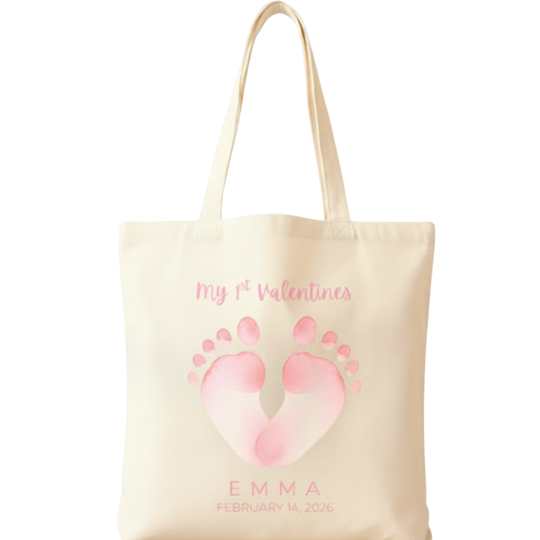 Custom Valentines Day Tote Bag