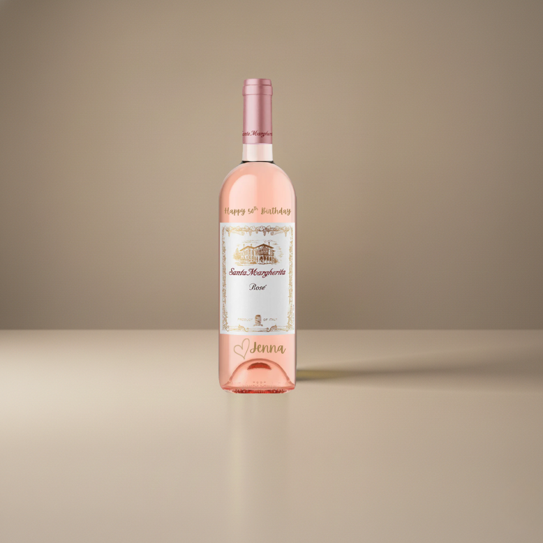 Custom Engraved Wine Bottle