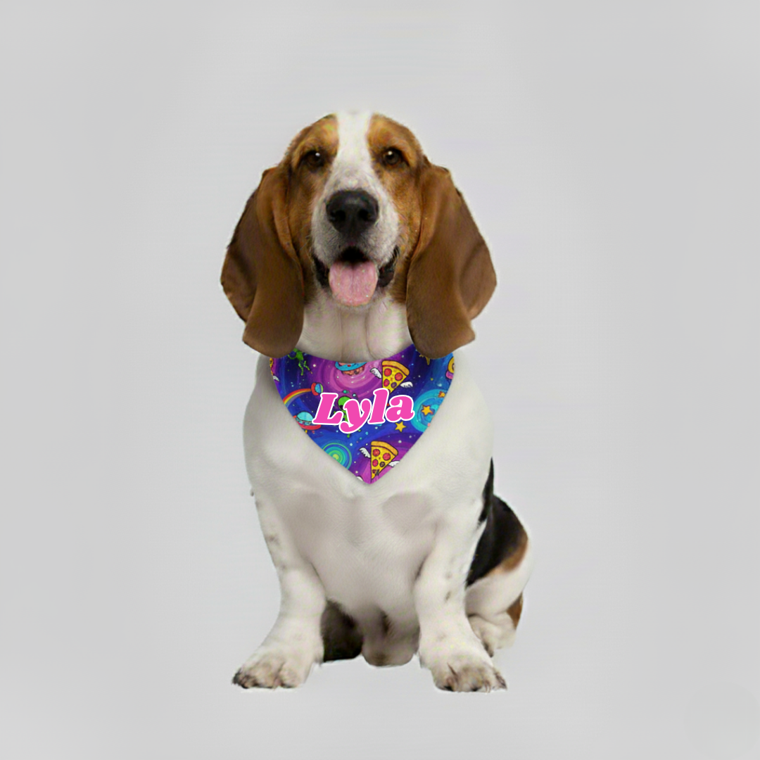 Custom Dog Bandana (Glow-in-the-Dark)