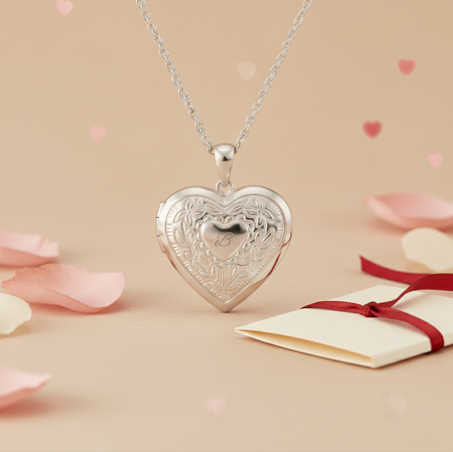 Custom Heart-Shaped Locket