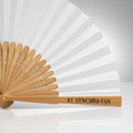 #1 Synchro Fan – Engraved Bamboo Folding Fan
