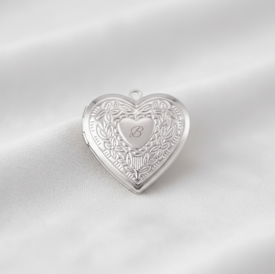 Custom Heart-Shaped Locket