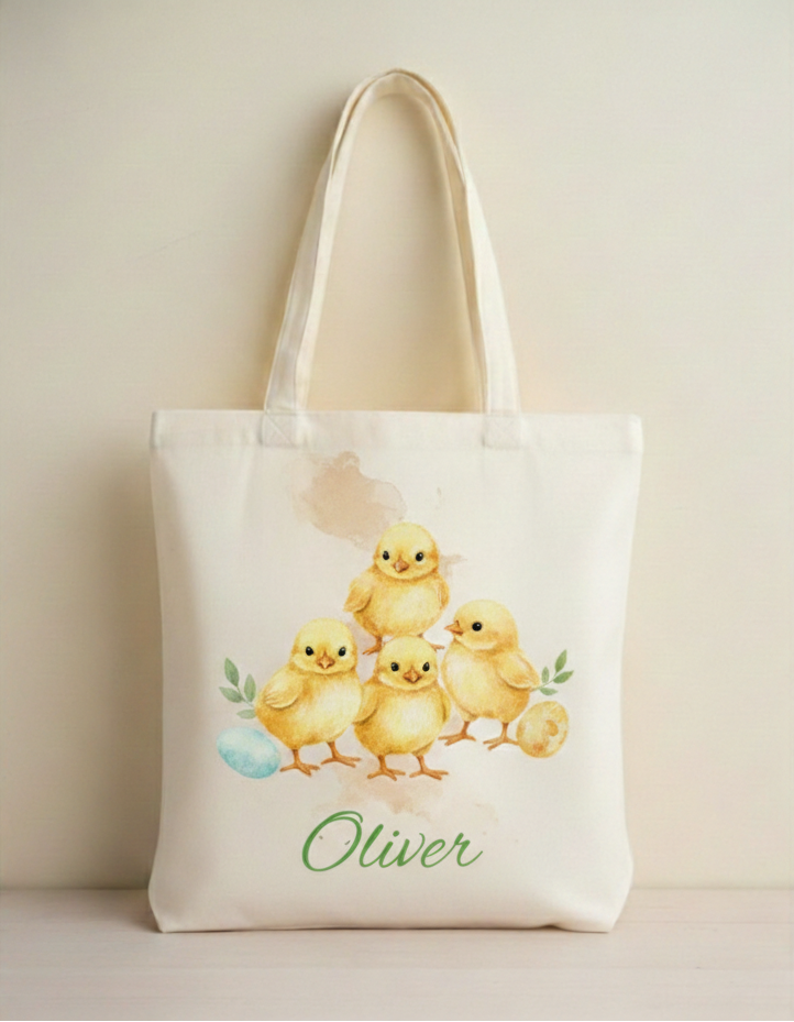 Custom Easter Tote Bag