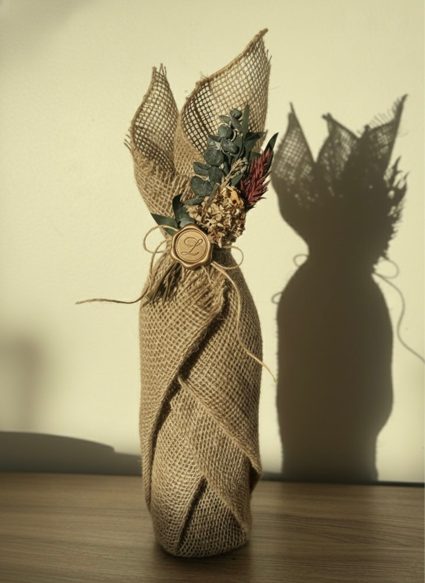 Custom Engraved Wine Bottle