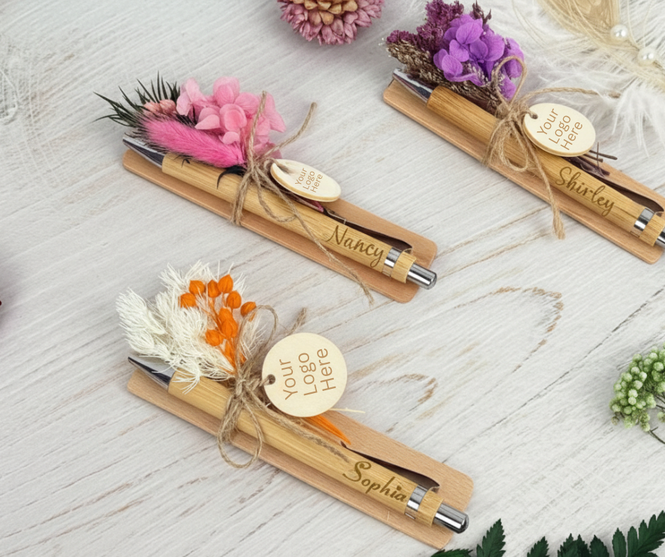 Custom Engraved Bamboo Pen