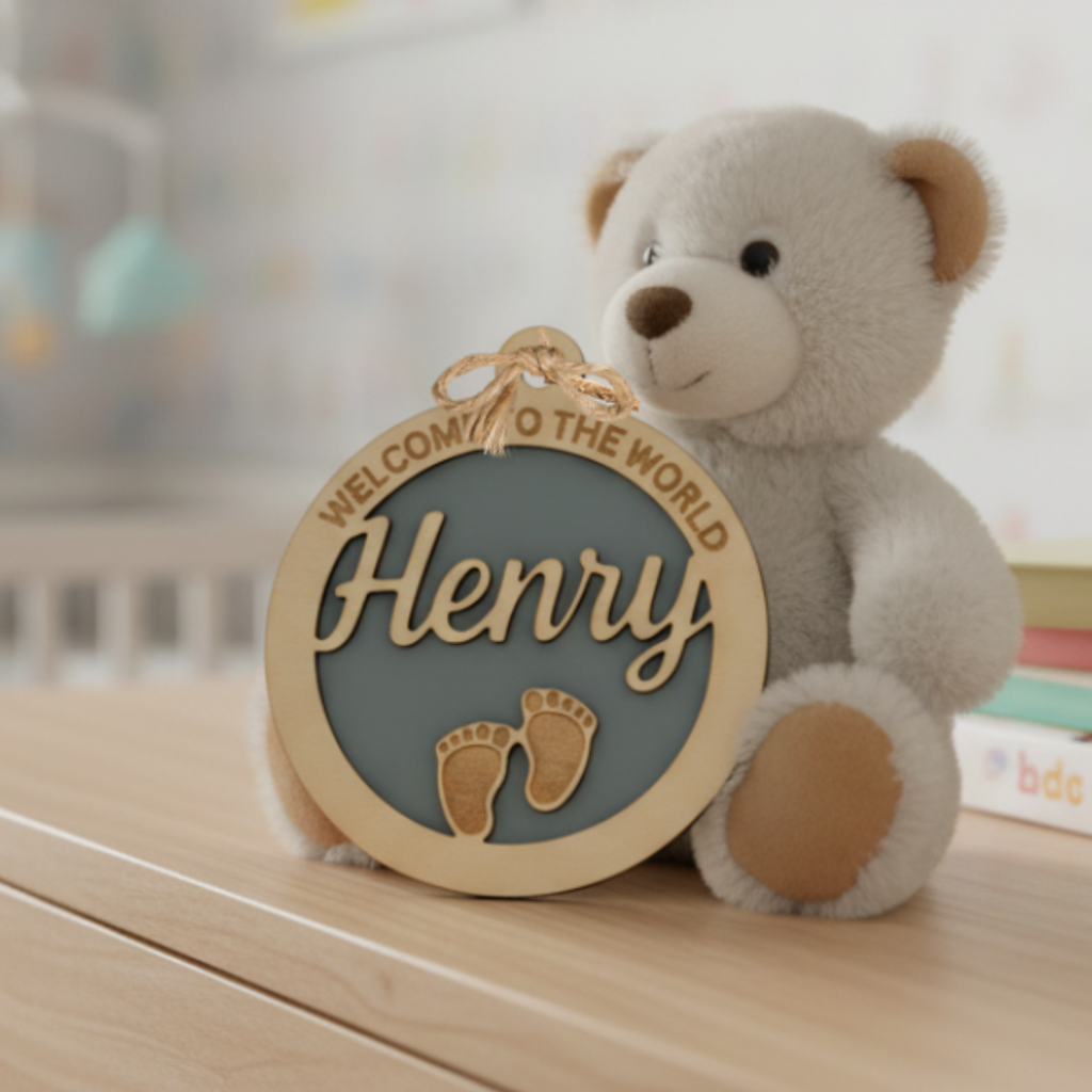 Custom Ornament - New Baby