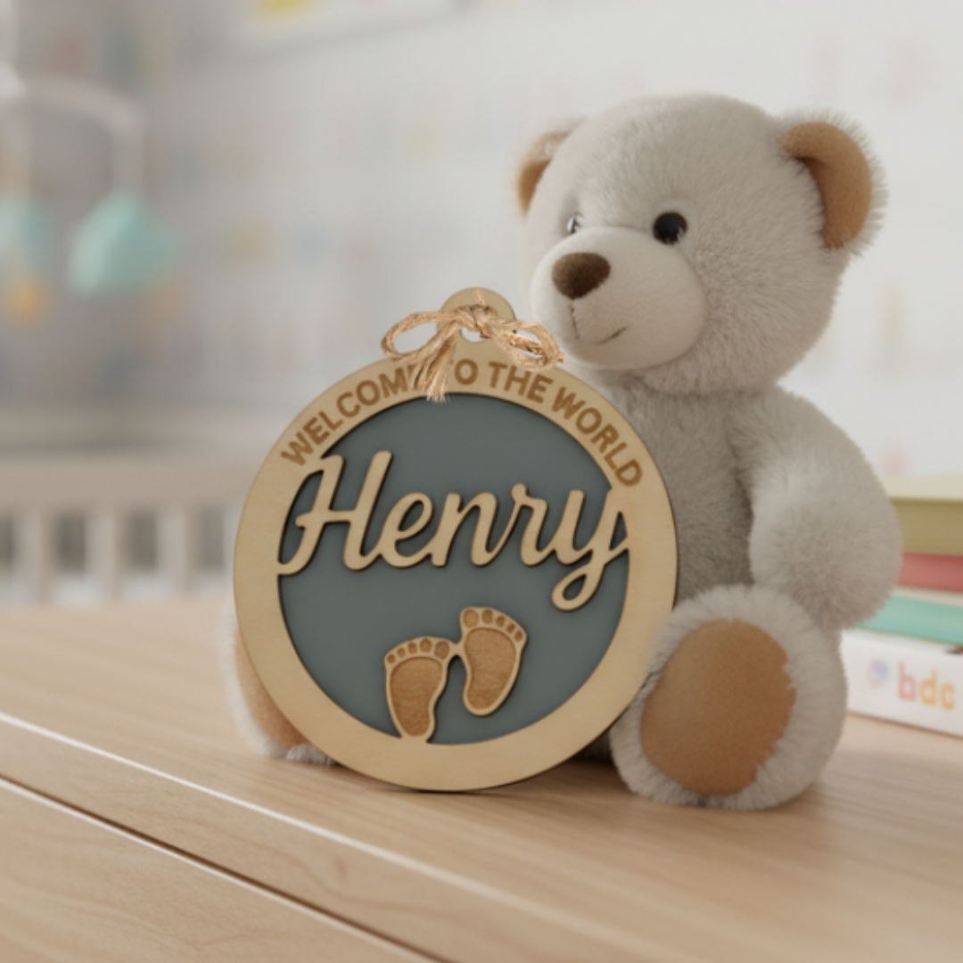 Custom Ornament - New Baby
