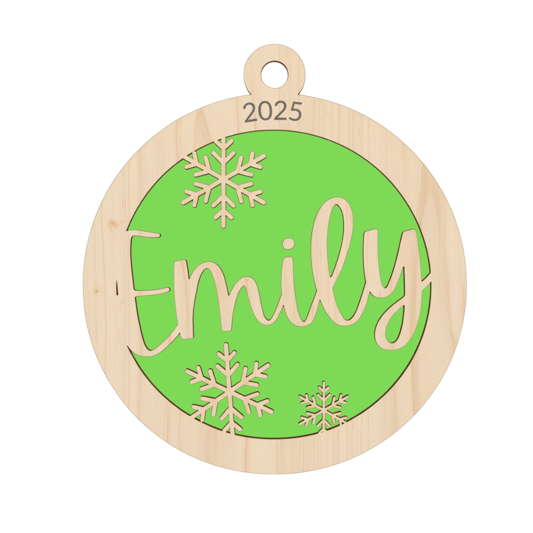 Custom Ornament - Name