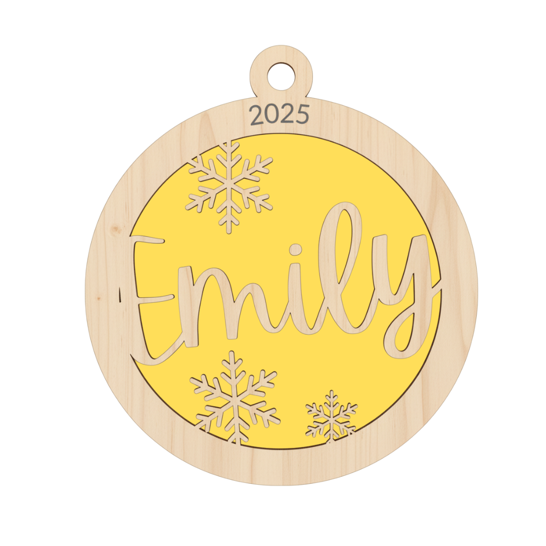 Custom Ornament - Name