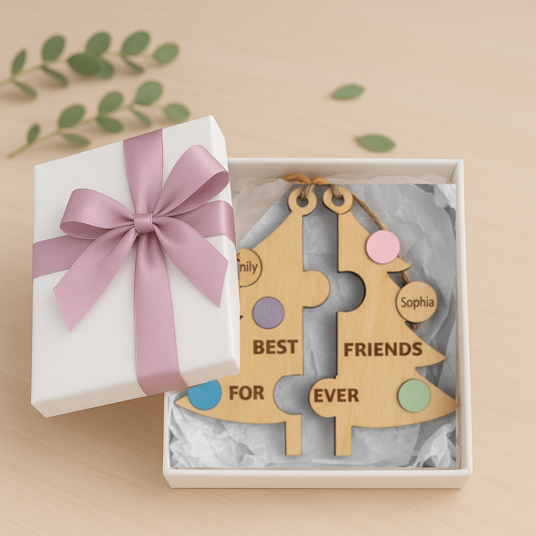 Custom Ornament - Best Friends Forever