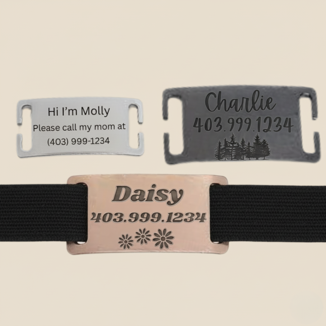 Custom Engraved Slide-On Dog Tag