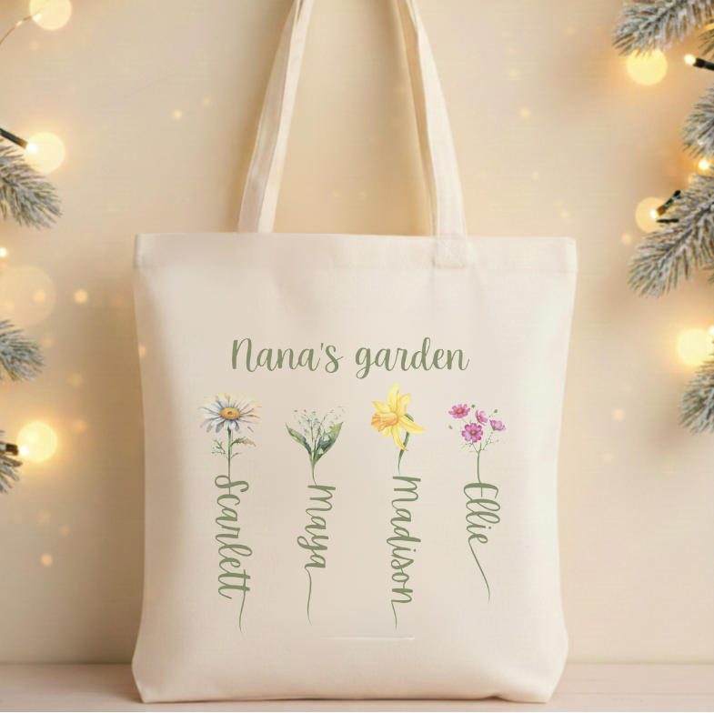 Custom Garden Tote Bag